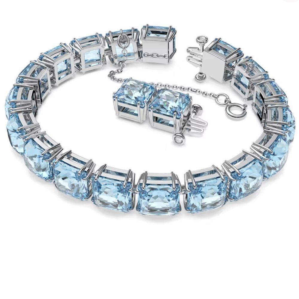 💛 Classic Swarovski Millenia Tennis bracelet - Picture 7 of 9